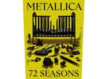 Metallica - Culla - Toppa "72 Seasons"" RO10930 (Taglia Unica) (Giallo/Nero)"