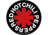 Red Hot Chilli Peppers - Toppa A Stella, Tessuto RO10876 (Taglia Unica) (Nero/Rosso/Bianco)