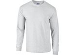 Gildan - Maglietta "Ultra"" Da Uomo/Donna Unisex A Maniche Lunghe PC6017 (Xxl) (Ash)"