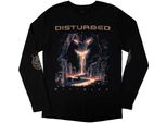 Disturbed - Maglietta "European Tour '23 Divisive"" Uomo/Donna Unisex Manica Lunga RO11009 (S) (Nero)"