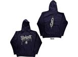 Slipknot - Felpa Con Cappuccio Per Uomo/Donna Unisex RO2412 (S) (Blu Navy)