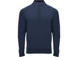 Roly - Felpa "Epiro"" Con Zip Corta Per Bambini A Maniche Lunghe PF4418 (140) (Blu Navy)"
