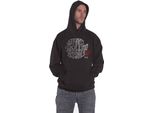 The Rolling Stones - Logo Felpa Con Cappuccio "'82"" Per Uomo/Ladies Unisex RO4910 (M) (Nero)"