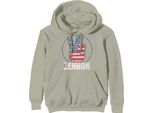 John Lennon - Felpa Con Cappuccio Per Uomo/Donna Unisex RO5582 (S) (Sand)