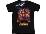 Marvel - Maglietta "Avengers Infinity War"" Da Uomo BI42852 (4XL) (Nero)"