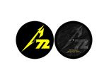 Metallica - Tappetino Per Giradischi "M72"" Set Da 2 Pezzi RO5603 (Taglia Unica) (Nero/Giallo)"