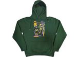 Pink Floyd - Felpa Con Cappuccio "Knebworth Live"" Per Uomo/Donna Unisex RO9245 (M) (Verde)"
