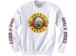 Guns N Roses - Felpa Logo "Classic"" Per Uomo/Donna Unisex RO676 (Xl) (Bianco)"