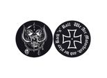 Motorhead - Tappetino Per Giradischi "We Are Motorhead"" 2-Pack RO9793 (Taglia Unica) (Nero/Bianco)"