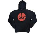 Blur - Felpa Con Cappuccio Per Uomo/Donna Unisex RO9660 (S) (Blu Navy)