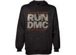 Run Dmc - Felpa Con Cappuccio Per Uomo/Donna Unisex RO6575 (S) (Nero)