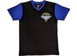 Van Halen - Maglietta "1978 Tour Dates"" Per Uomo/Donna Unisex Maniche Raglan RO11066 (Xl) (Nero/Viola)"