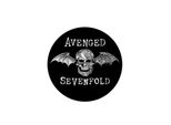 Avenged Sevenfold - Tappetino Per Giradischi "Death Bat"", Astronaut 2-Pack RO9009 (Taglia Unica) (Nero/Bianco)"
