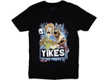 Scooby Doo - "Yikes!"" Maglietta Da Uomo/Donna Unisex RO11153 (M) (Nero)"