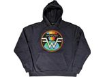 Weezer - Felpa Con Cappuccio Logo Per Uomo/Donna Unisex RO5021 (M) (Blu Navy)