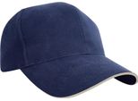 Result Headwear - Cappello Da Baseball "Pro Style"" Con Visiera A Sandwich RW10213 (Taglia Unica) (Navy/Natural)"