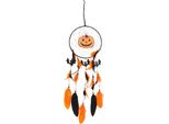 Something Different - Acchiappasogni "Feline Frights"", Zucca, Halloween SD5968 (Taglia Unica) (Nero/Arancio)"