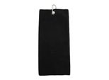 Towel City - Asciugamano Da Golf, Microfibra RW10001 (Taglia Unica) (Nero)