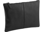 Quadra - Borsa Con Cerniera "Nuhide"" RW10276 (Taglia Unica) (Nero)"