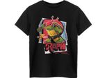 Teenage Mutant Ninja Turtles - Maglietta Da Ragazzo A Maniche Corte NS8312 (116) (Nero)