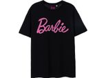 Barbie - Maglietta "Classic"" Da Donna A Maniche Corte NS8182 (M) (Nero)"