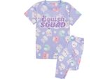 Squishmallows - Pigiama Per Bambini NS8274 (128) (Viola)