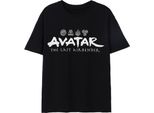 Avatar: The Last Airbender - Maglietta "Element"" Da Uomo NS8300 (M) (Nero)"