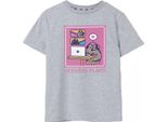 Pusheen - Maglietta "Weekend Plans"" Per Bambina A Maniche Corte NS8407 (146-152) (Grigio Screziato)"