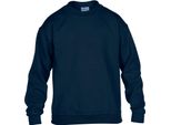 Gildan - Felpa Girocollo Per Bambini RW10072 (158-164) (Blu Navy)