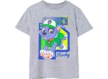 Paw Patrol - Maglietta Per Bambini A Maniche Corte NS8412 (116) (Grigio Screziato)