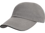 Result Headwear - Cappello Da Baseball Con Visiera A Sandwich RW10216 (Taglia Unica) (Grigio/Nero)