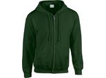 Gildan - Felpa Con Cappuccio A Zip Intera Da Uomo PC6649 (Xxl) (Verde Abete)