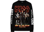 Kiss - Maglietta "End Of The Road Tour"" Uomo/Donna Unisex Manica Lunga RO9866 (Xxl) (Nero)"