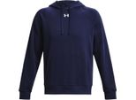 Under Armour - Felpa Con Cappuccio "Rival"" Per Uomo/Donna Unisex RW9571 (S) (Blu Notte/Bianco)"