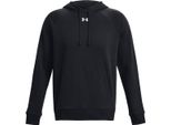 Under Armour - Felpa Con Cappuccio "Rival"" Per Uomo/Donna Unisex RW9571 (S) (Nero/Bianco)"