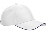 Beechfield - Berretto "Team Sports-Tech"" PC7016 (Taglia Unica) (Bianco/Blu Scuro)"