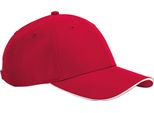 Beechfield - Cappellino "Team Sports-Tech"" PC7016 (Taglia Unica) (Rosso/Bianco)"