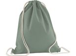 Westford Mill - Borsa Da Ginnastica In Cotone Organico RW9875 (Taglia Unica) (Verde)