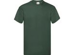 Fruit Of The Loom - Maglietta "Original"" Da Uomo RW9904 (L) (Verde Bottiglia)"