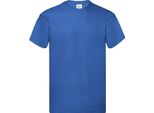 Fruit Of The Loom - Maglietta "Original"" Da Uomo RW9904 (L) (Blu Reale)"