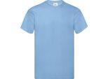 Fruit Of The Loom - Maglietta "Original"" Da Uomo RW9904 (L) (Blu)"