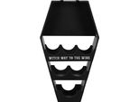 Something Different - Coffin - Portabottiglie - Mdf SD3529 (Taglia Unica) (Nero)