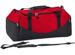 Quadra - Borsa Da Viaggio "Teamwear"" RW9966 (Taglia Unica) (Rosso/Nero)"