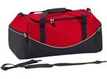 Quadra - Borsa Da Viaggio "Teamwear"" RW9966 (Taglia Unica) (Rosso/Nero/Bianco)"