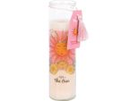 Something Different - Candela Tubolare "The Sun"", Giallo SD5848 (Taglia Unica) (Rosa/Bianco)"