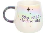Something Different - Tazza Da Caffè "Stay Wild Moon Child"", Rotonda SD5823 (Taglia Unica) (Bianco/Colore)"