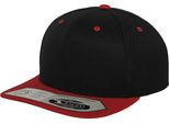 Flexfit - Cappellino Da Baseball Snapback PC7165 (Taglia Unica) (Nero/Rosso)