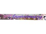 Unique Party - Cuore - Bandiera, Anniversario - Foil SG34159 (Taglia Unica) (Viola/Blu/Rosa)