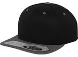 Flexfit - Cappello Da Baseball Snapback PC7165 (Taglia Unica) (Nero/Grigio)
