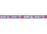 Unique Party - Bandiera "Rock On"", Foil SG34925 (Taglia Unica) (Colorato)"